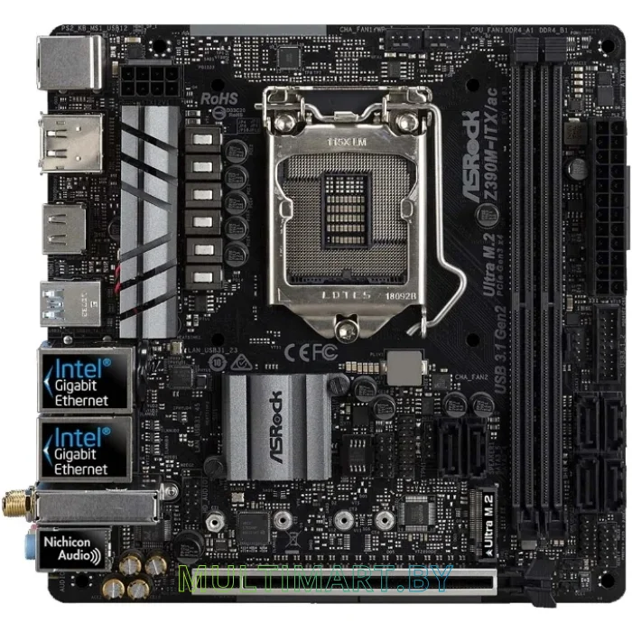 Материнская плата ASRock Z390M-ITX/ac